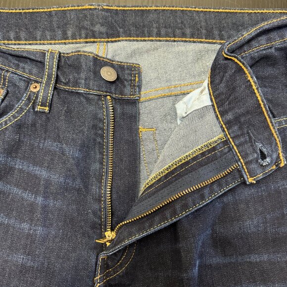 Levi's 541 Jeans Men's 34x32 Dark Wash Athletic Fit Stretch Denim Red Tab - Picture 4 of 9